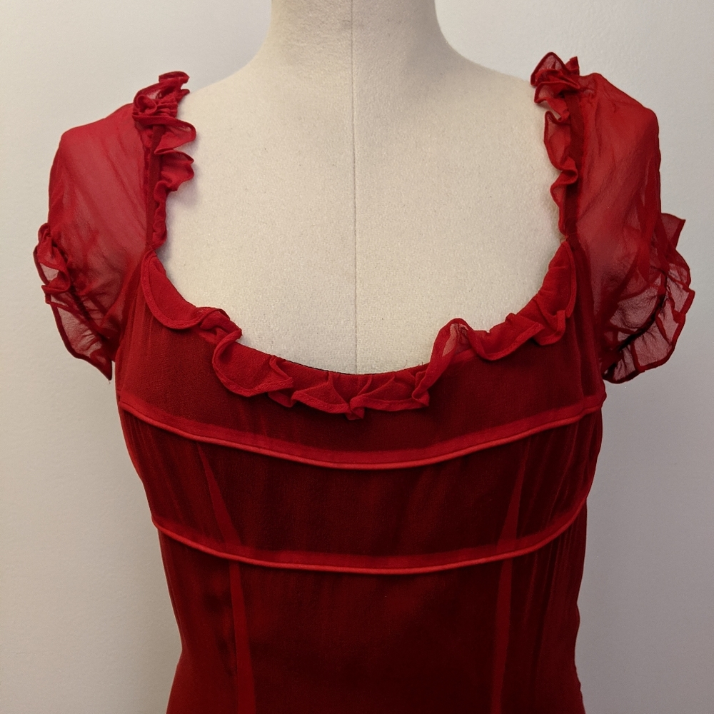 Redux - Philip DiCaprio Red Evening Dress